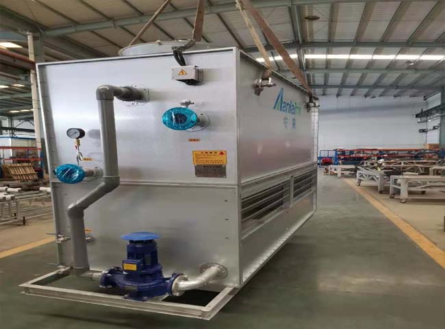 蒸發(fā)式冷凝器噴淋系統(tǒng)開(kāi)啟